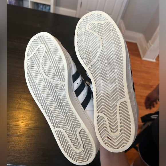 Men’s Adidas White 8.5 Pro Model High Tops - Picture 2 of 7